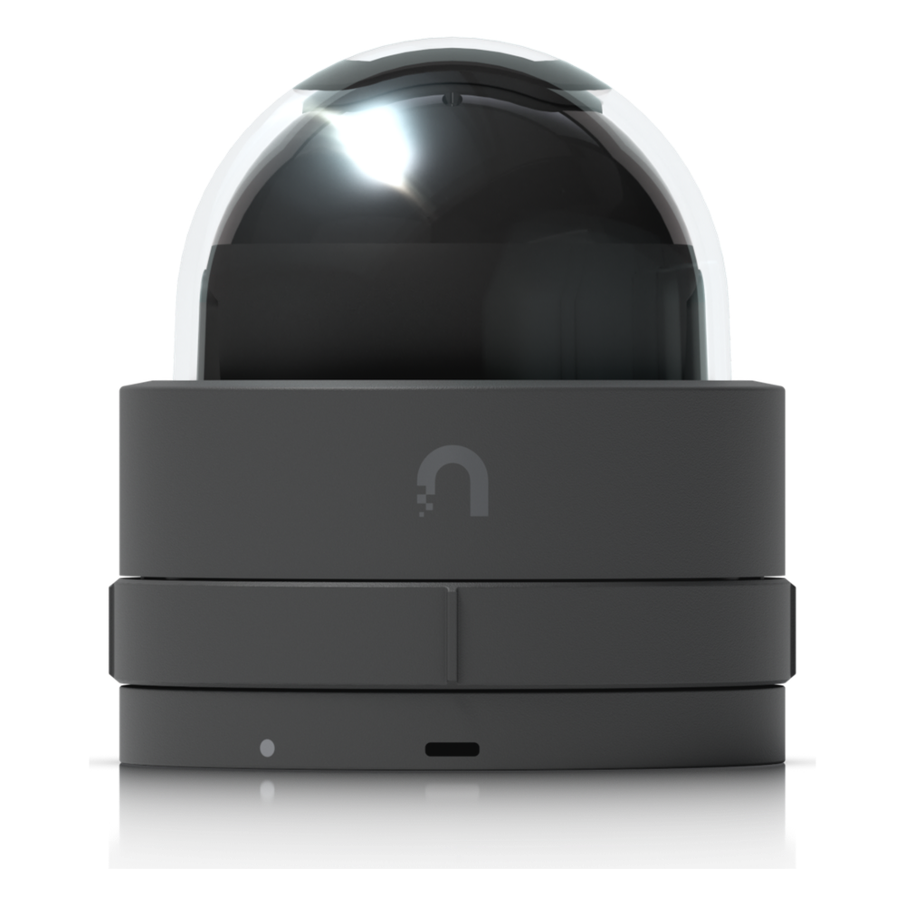Cámara IP UniFi G5 Domo Ultra Color Negro, Bajo Perfil para Interior, 2K (4MPX), Ángulo Amplio 102.4°, Visión Nocturna IR Hasta 20mts, Detección de Eventos, para Pared o Techo