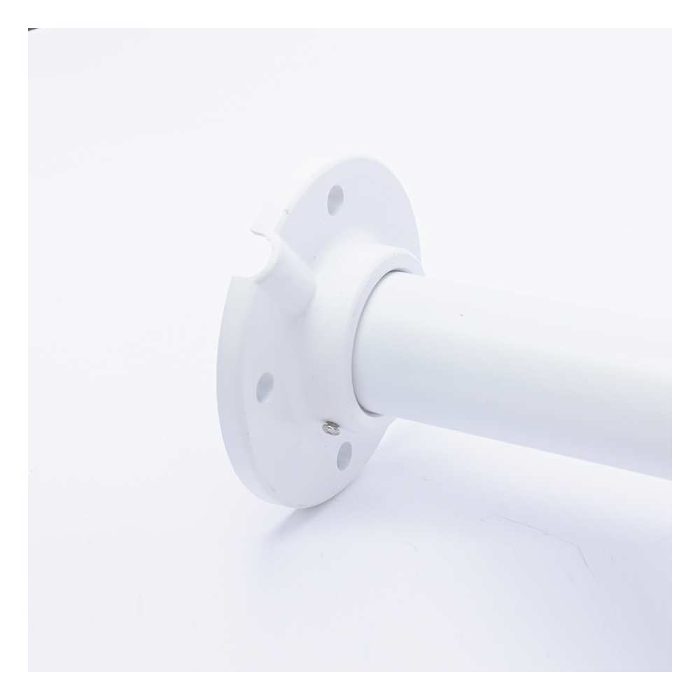 Soporte Telescópico Universal para Cámaras Domo y Bala / Color Blanco / 0.60 mts a 1.2 mts de Distancia (Ajustable)