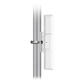 Gabinete de Exterior para Switch Ubiquiti USW-Flex con Montaje en Poste e Inyector PoE 60W