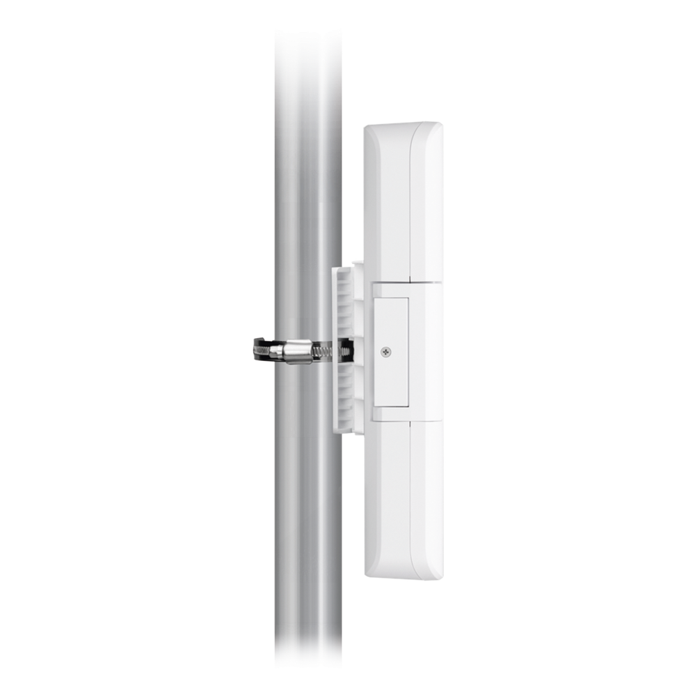 Gabinete de Exterior para Switch Ubiquiti USW-Flex con Montaje en Poste e Inyector PoE 60W