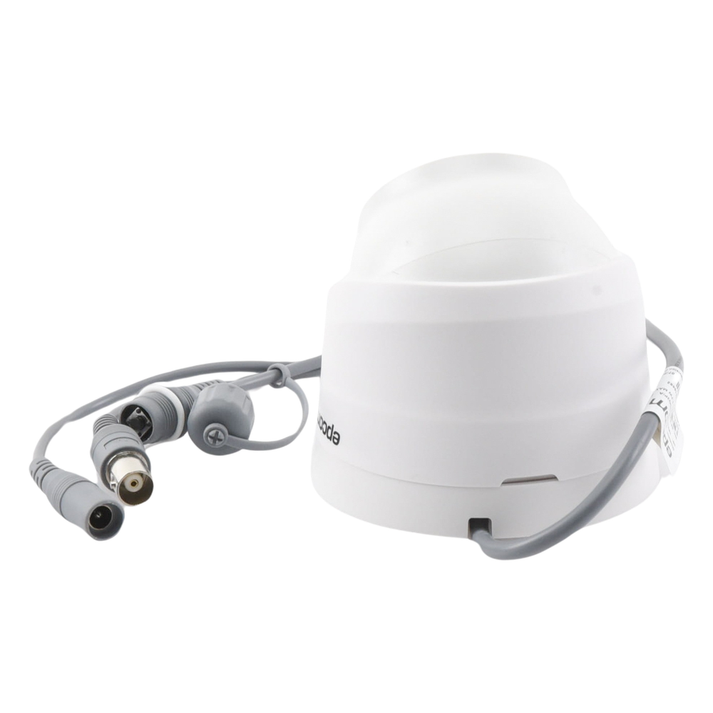 AUDIO POR COAXITRON / Domo TURBOHD 2 Megapixel (1080p) / Gran Angular 106° / Lente 2.8 mm / 20 mts IR EXIR / Interior / 4 Tecnologías / dWDR
