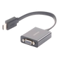 Adaptador HDMI a VGA / Resolución 1080P / Audio 3.5mm / Con Puerto Micro USB para Alimentación / Plug & Play / No Requiere Controlador / ABS / Flexible y Duradero