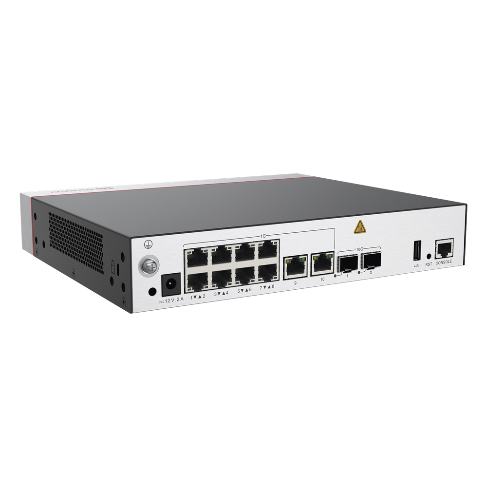 Controladora de Puntos de Acceso / 10 puertos 10/100/1000 Mbps / 2 puertos 10GE SFP+ / Hotspot 2.0 / Roaming Capa 2 y 3 / Rendimiento 10 Gbps / Soporta 256 APs / Hasta 2048 Clientes