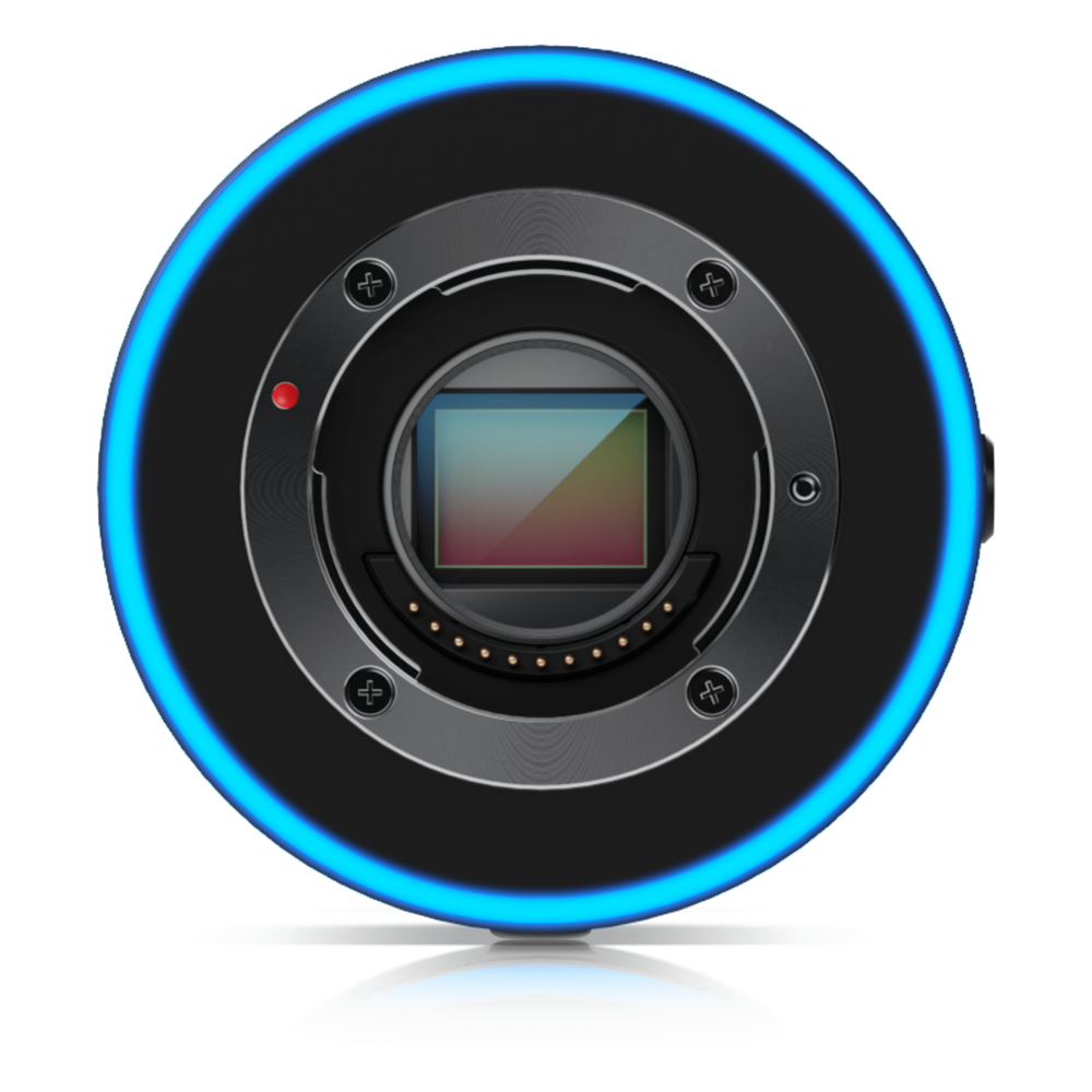 UniFi Protect AI DSLR Long Distance – Cámara 4K PoE+ para Interior/Exterior con Sensor de Alta Sensibilidad, Lente Fija de larga distancia de 45 mm y Analítica Avanzada por IA