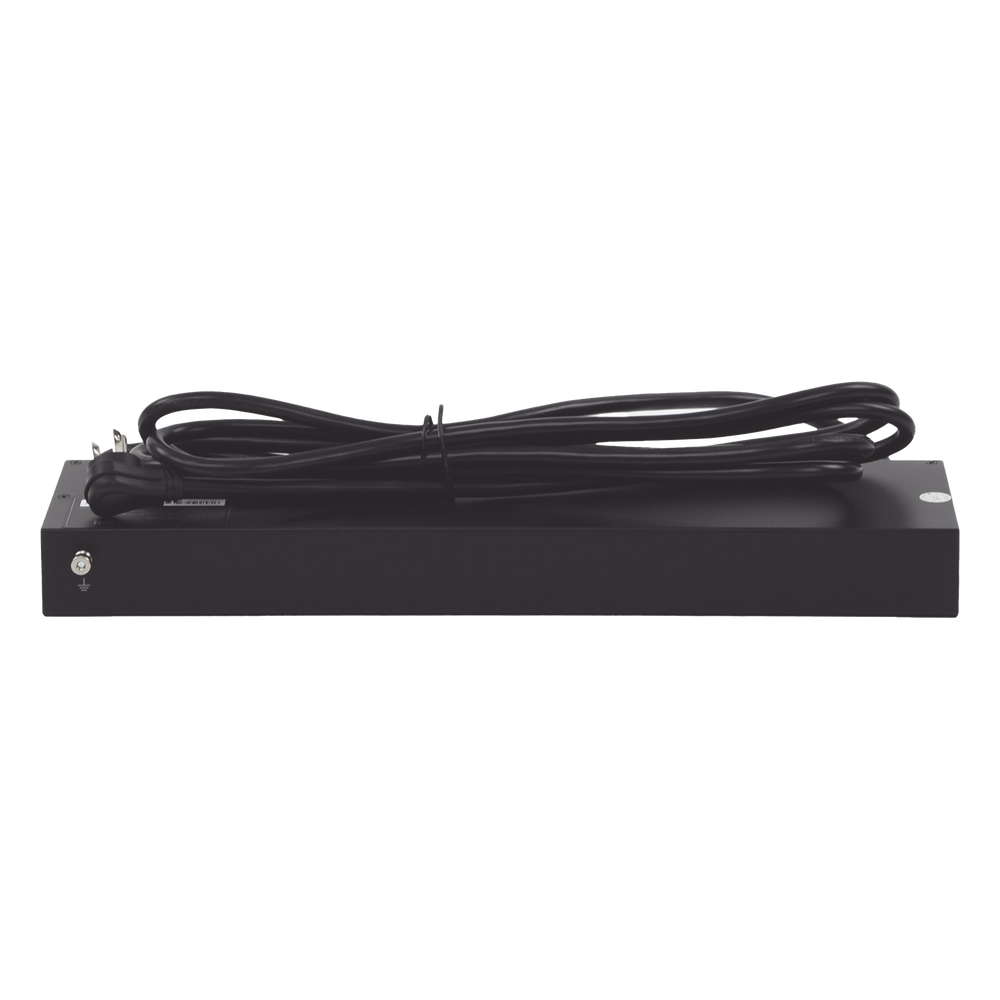 PDU Switchable por Toma, Para Distribución de Energía, Entrada 120 Vca NEMA 5-15P, Con 8 Salidas NEMA 5-15R, Horizontal 19in, 1UR