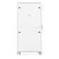 UACC Rack Cabinet 42U (600 × 1000 mm) – Gabinete de Piso Totalmente Ensamblado con Ventiladores Integrados, Paneles Removibles, Ruedas con Seguro y Puerta Frontal Perforada para Óptimo Flujo de Aire