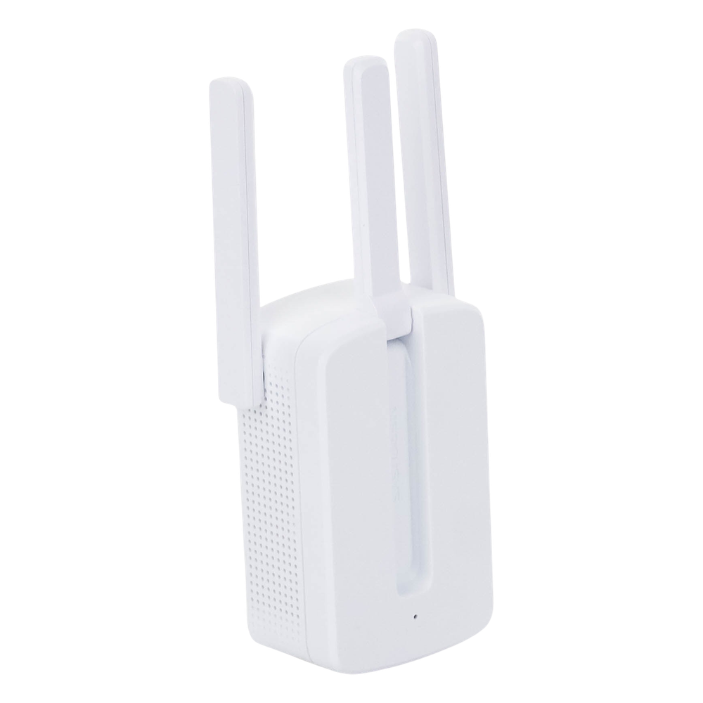 Repetidor / Extensor de Cobertura WiFi N / MU-MISO / 300 Mbps 2.4 GHz / 3 antenas externas / Botón WPS