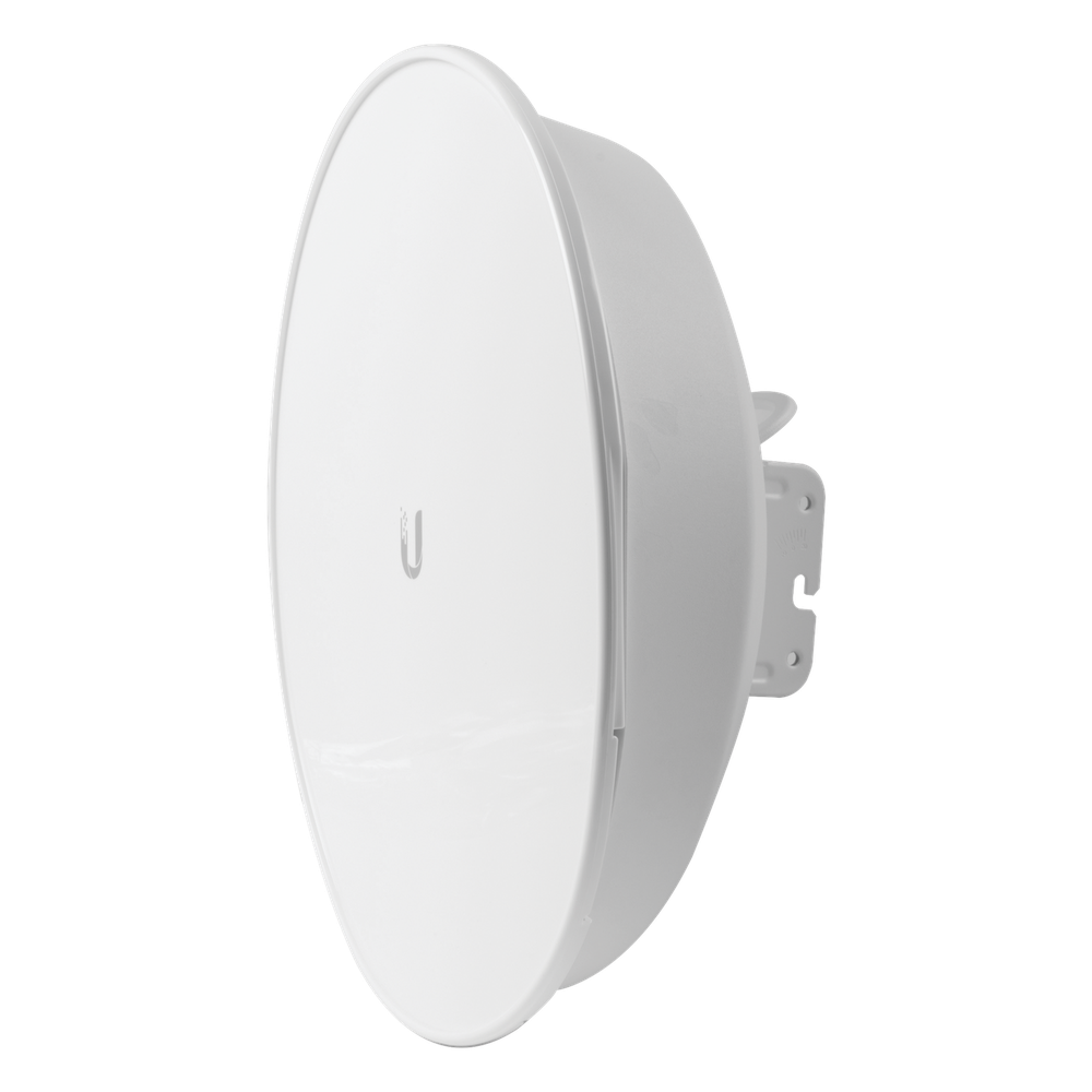 PowerBeam airMAX AC ISO Gen2 hasta 450 Mbps, 5 GHz (5150 - 5875 MHz) con antena integrada de 25 dBi con aislamiento RF y radomo incluido