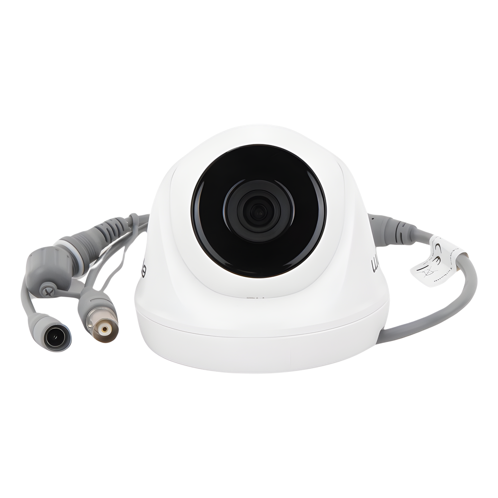 Turret TURBOHD 5 Megapíxel / 85° de Visión / Lente 2.8 mm / Interior / IR EXIR 20 mts / TVI-AHD-CVI-CVBS / Policarbonato