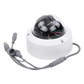 Domo TURBOHD 2 Megapixel (1080p) / Lente 2.8 mm / 30 mts IR EXIR / TVI-AHD-CVI-CVBS / IK10 / IP67 / WDR 120 dB / Ultra Baja Iluminación / Metal