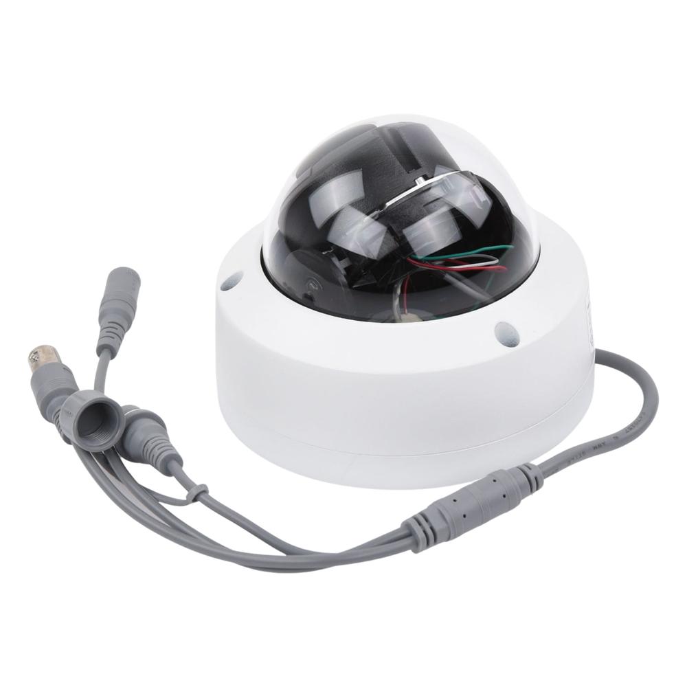 Domo TURBOHD 2 Megapixel (1080p) / Lente 2.8 mm / 30 mts IR EXIR / TVI-AHD-CVI-CVBS / IK10 / IP67 / WDR 120 dB / Ultra Baja Iluminación / Metal