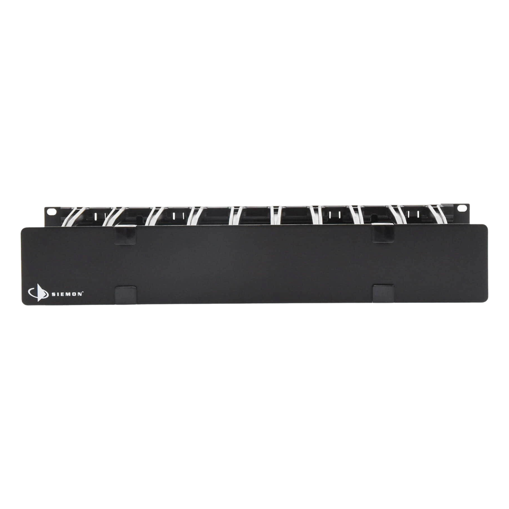 Organizador de Cable Horizontal RouteIT, Sencillo, Para Rack de 19in, 6in de profundidad, 2UR