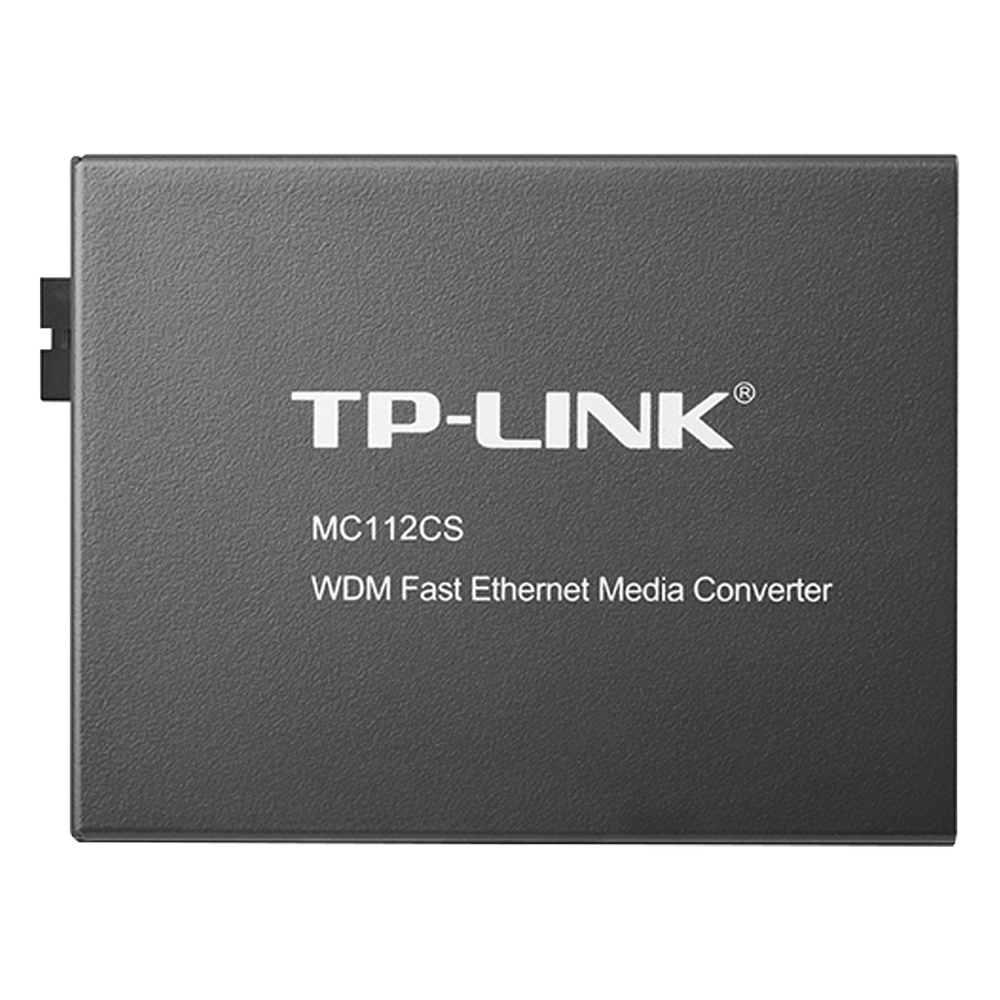 Convertidor Fibra Óptica WDM Monomodo / 1 puerto RJ45 10/100 Mbps / 1 puerto SC/UPC 100 Mbps /  Hasta 20 Km / Para su Funcionamiento Requiere el Modelo MC111CS / Plug and Play