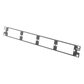 Patch Panel de Fibra Óptica, Para 4 Placas Acopladoras FAP o FMP, Color Negro, 1UR