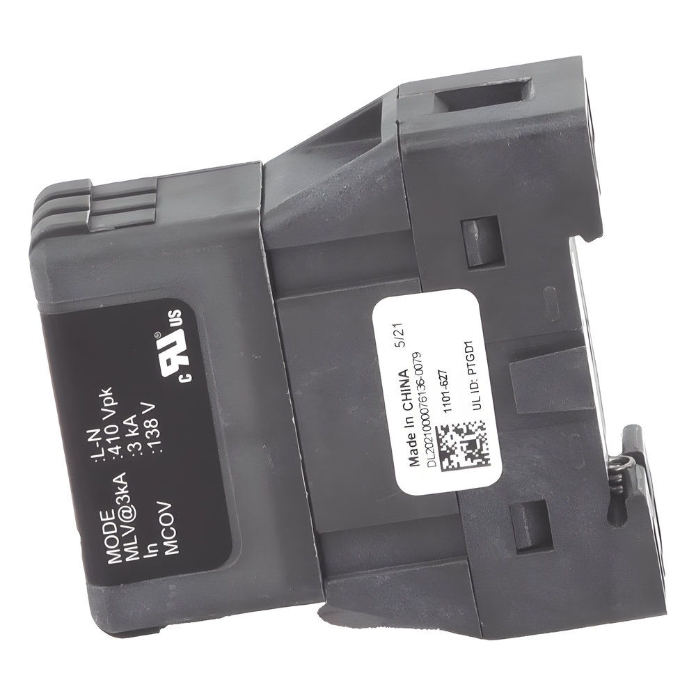 Protector de Silicio SASD 120 Vac en Montaje DIN Rail Para Una Fase, Certificación UL 1449 4th Ed