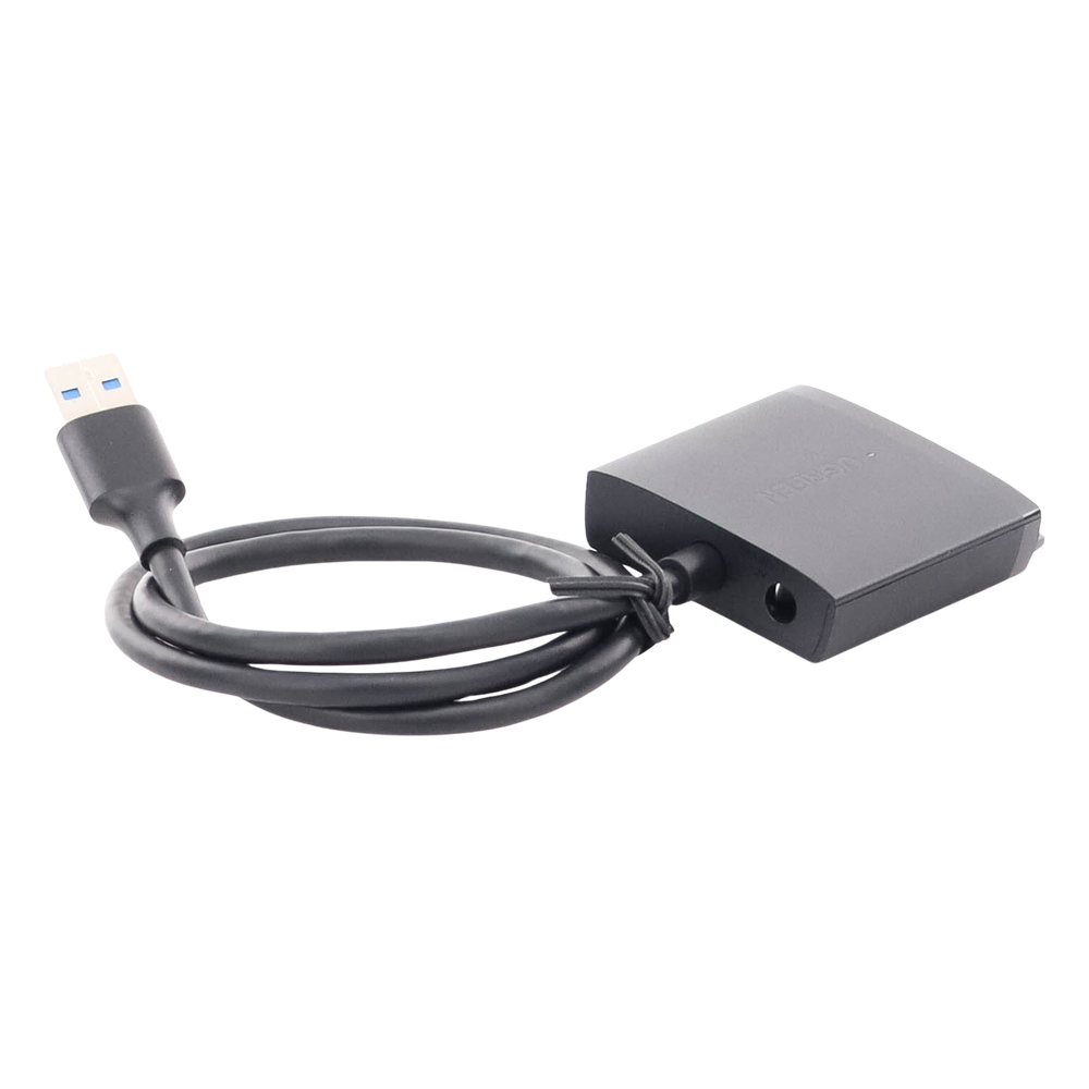 Adaptador USB 3.0 a SATA III | Compatible con Disco Duro HDD y SSD de 2.5" y 3.5" de hasta 12 TB | Velocidad USB 3.0 de hasta 5 Gbps | Alta Velocidad con UASP & TRIM | Cable de 50 cm.