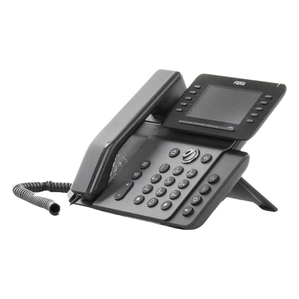 Teléfono IP Empresarial Esencial WiFi / Bluetooth, 20 líneas SIP, pantalla a color 4.3" ajustable, PoE, puertos Gigabit, conferencia local de 6 vías.