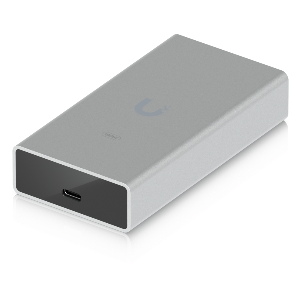 Adaptador USB-C a Ethernet 10 GbE Plug-and-Play que Permite Conectividad de Alta Velocidad en Equipos Compatibles con USB4 / Thunderbolt, Ideal para Entornos Profesionales de Red