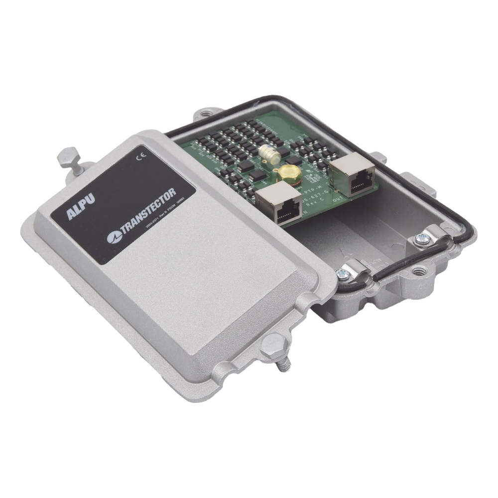 Protector PoE Metálico Exterior / SASD / 1000 Mbps 90W / RJ45 / NEMA 3R / ATEX Certificado