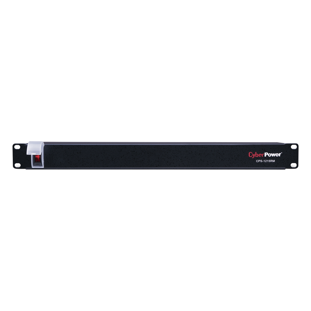 PDU Básico Para Distribución de Energía, Con 10 Tomas NEMA 5-15R Traseras, 1UR, 15 Amp, 120 Vca