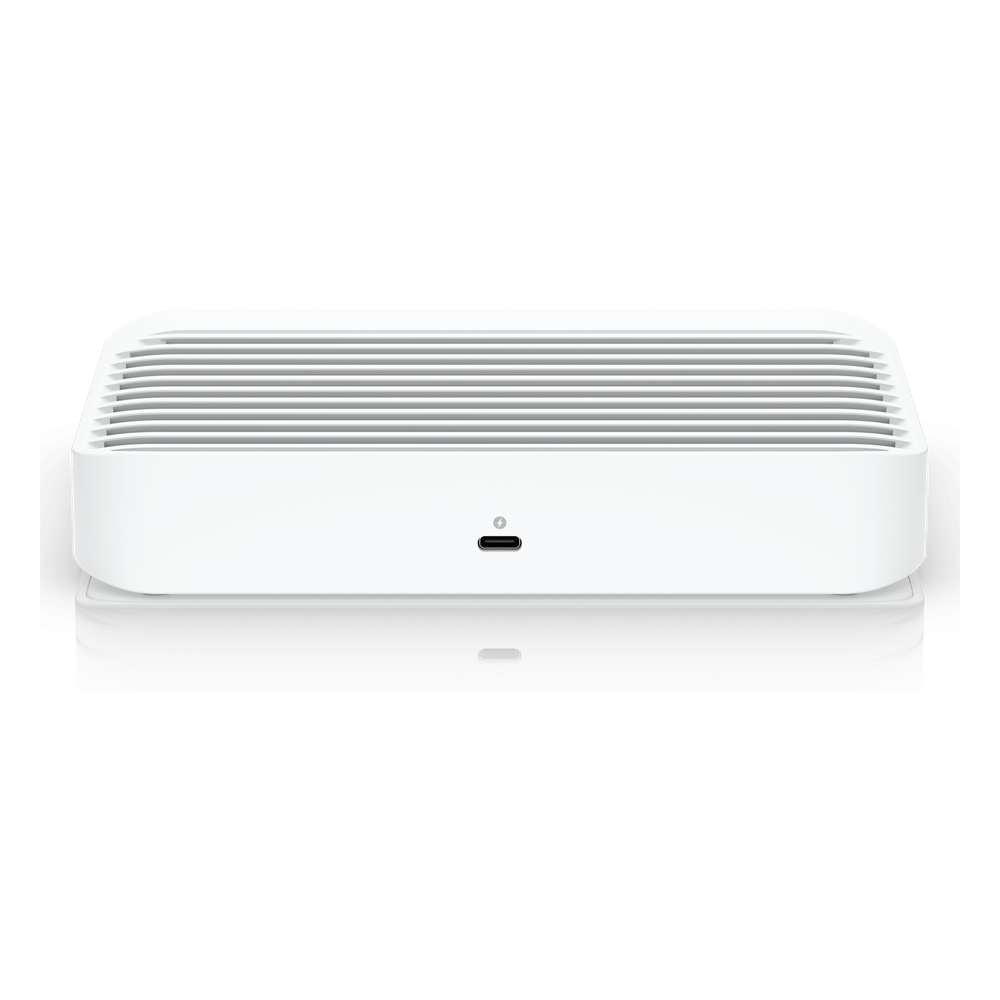 USW Flex XG Switch Capa 2, Compacto de 4 Puertos 10GbE, Puede ser Alimentado por un Puerto GbE PoE+ o con un Adaptador 5 Vcc USB-C