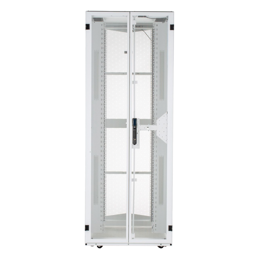 Gabinete FlexFusion para Centros de Datos, 42 UR, 600 mm de Ancho, 1070 mm de Profundidad, Fabricado en Acero, Color Blanco