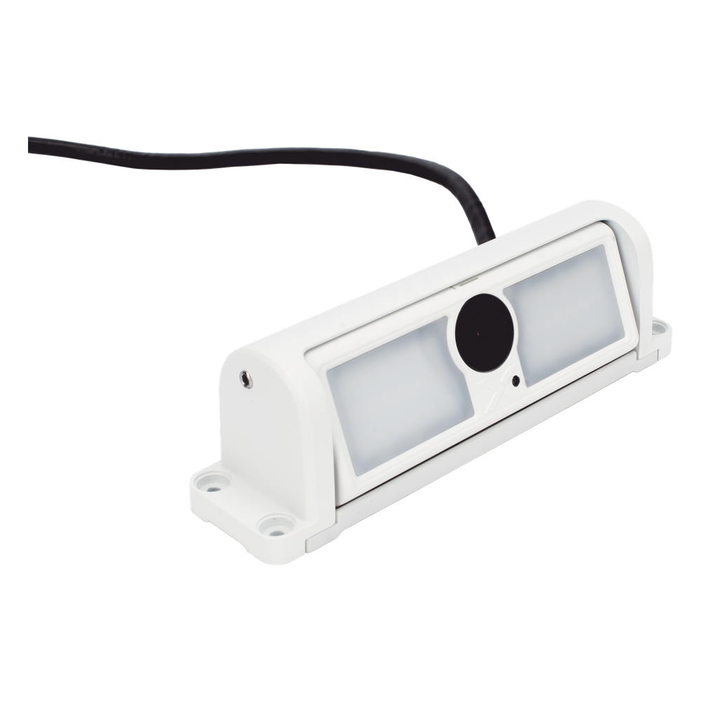 Cámara de Conteo de Pasajeros XMRP3DV3 2 Megapixel / Sensor CMOS 1/2.8" / Lente M12 2.7 mm / Ángulo de Visión 120° / WDR 80 dB / Triple Método de Instalación / Conteo Inteligente de Personas / H.265+ / Rango Tem