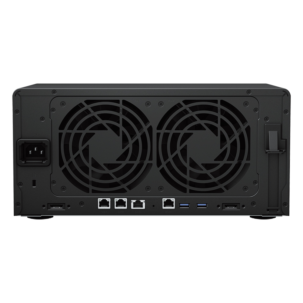 Servidor de Almacenamiento NAS Synology DiskStation DS1823xs+ | 8 Bahías | 144 TB Bruto | Expansión hasta 324 TB | 10GbE | RAID F1,0,1,5,6,10 | Caché SSD.