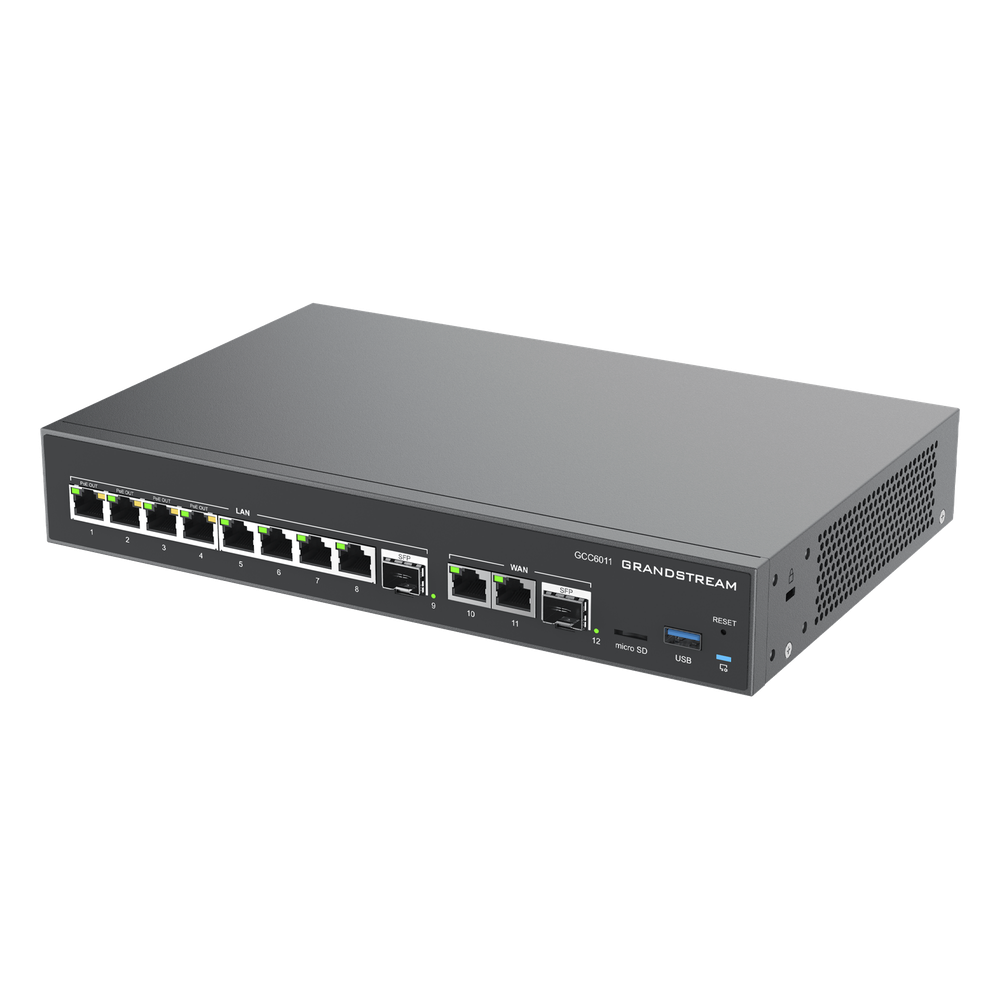 4 en 1: Firewall Nueva Generación, Router, PBX IP, Switch 10 Puertos Gigabit (4 PoE) + 2 Puertos SFP 2.5 Gigabit