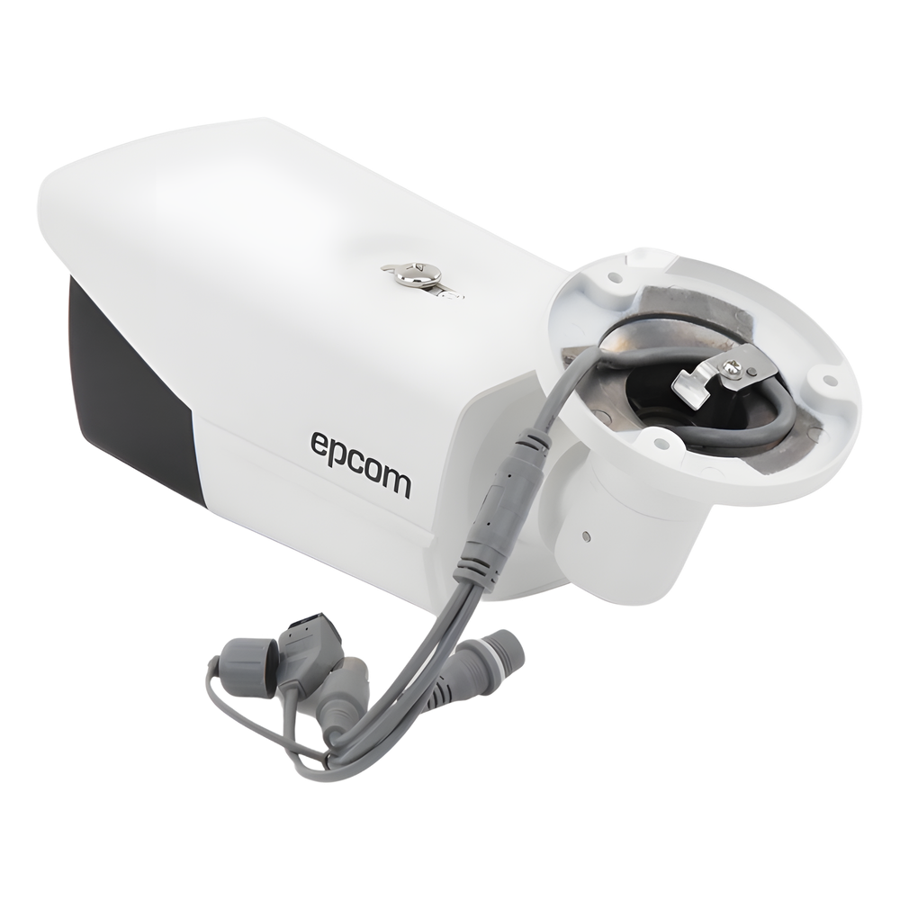 Bullet TURBOHD 4K (8Megapixeles) / Lente Mot. 2.7 a 13.5 mm / Potente IR EXIR de 80 mts / Exterior IP67 / 12 Vcc - 24 VCA / dWDR