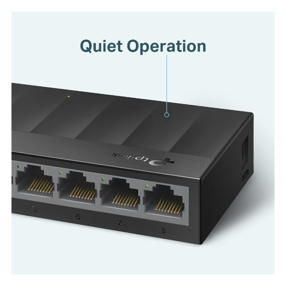 Switch para escritorio 8 puertos 10/100/1000Mbps