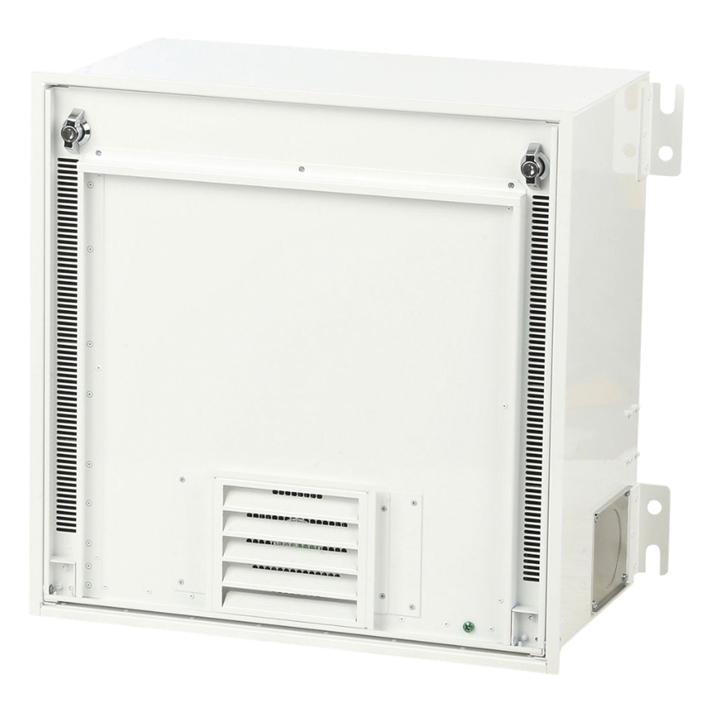 Gabinete PanZone Premium, de Montaje en Techo, Con 2 UR Para Equipo Activo y 6 UR Para Paneles de Parcheo, Fabricado en Acero, Color Blanco