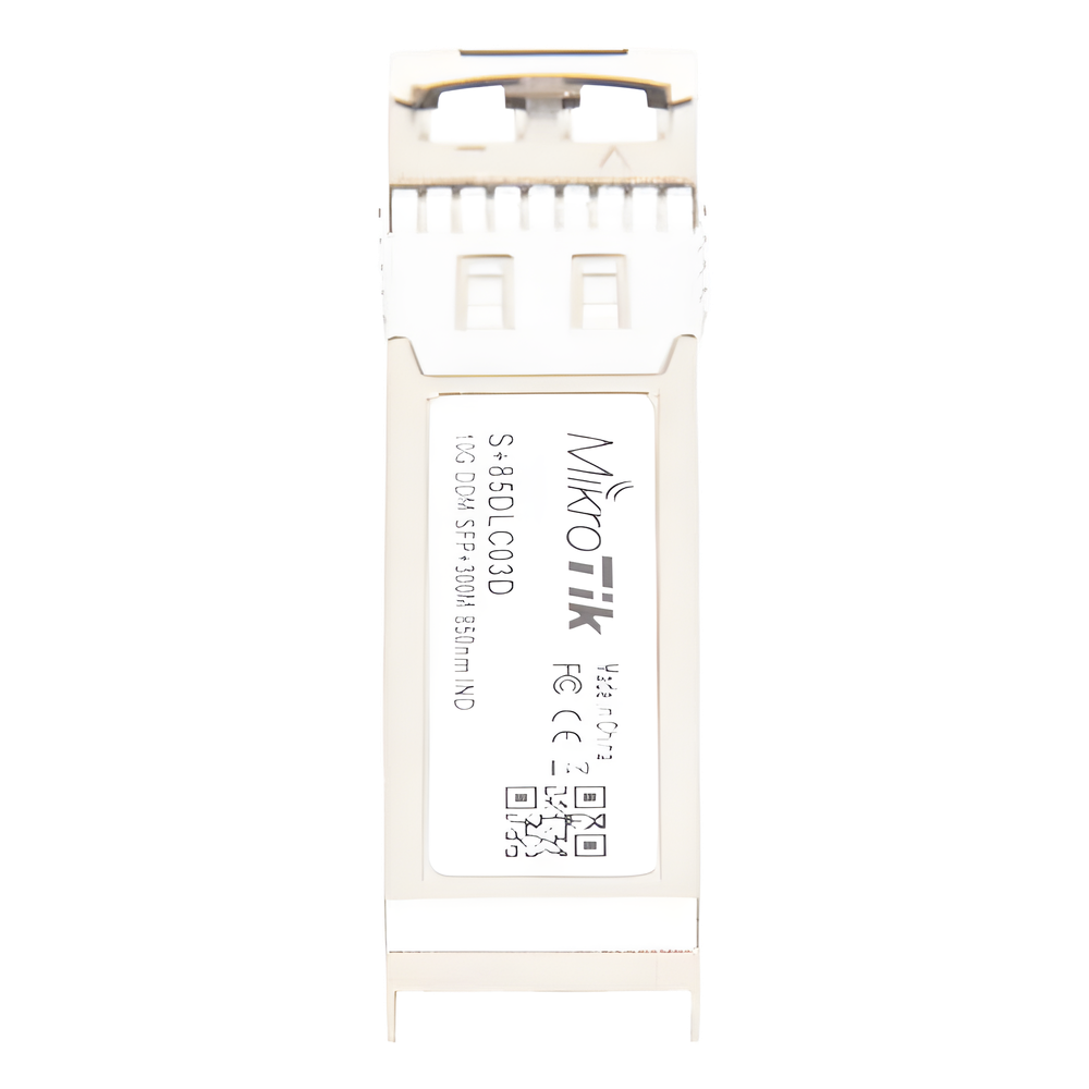 Transceptor MiniGbic SFP+ 10G LC Duplex para fibra Multi Modo 300mts
