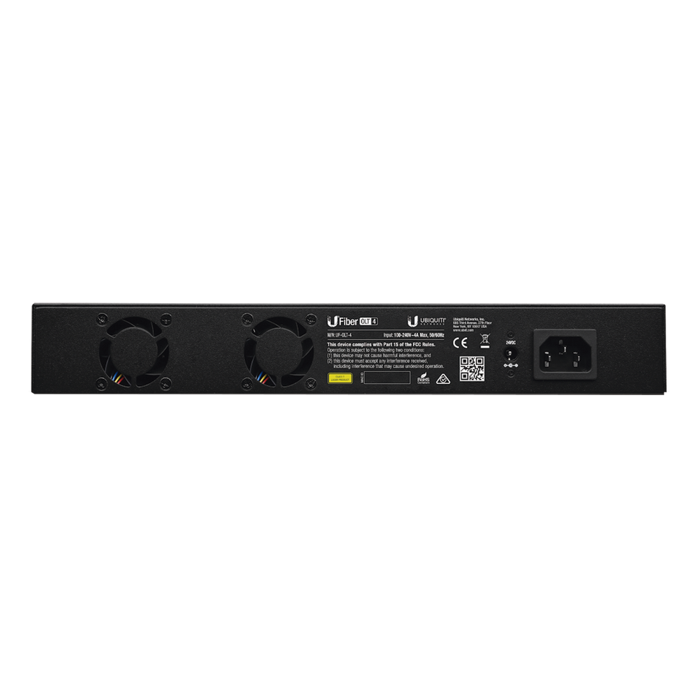 UFiber GPON OLT, Terminal de línea óptica hasta 512 ONUs concurrentes, con 4 puertos SFP GPON + 1 puertos SFP+ 10 G