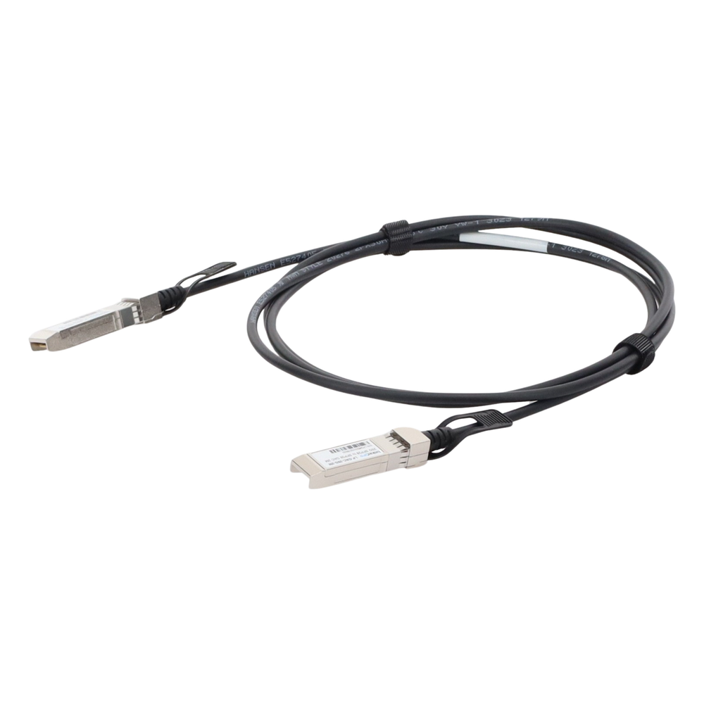 Cable DAC SFP28 de 25 Gbps a 25 Gbps / Passive Direct Attach Copper Twinax Cable / Longitud: 2 metros