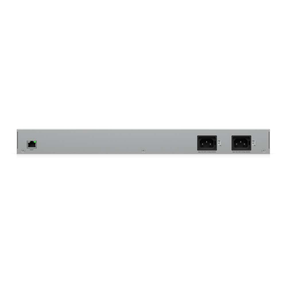 UniFi USW-WAN – Switch WAN Capa 2 con 3 Puertos RJ45 10 GbE y 1 Puerto RJ45 GbE y Alimentación CA Redundante para Alta Disponibilidad con UniFi Gateways en Modo Shadow (Rack 1U)