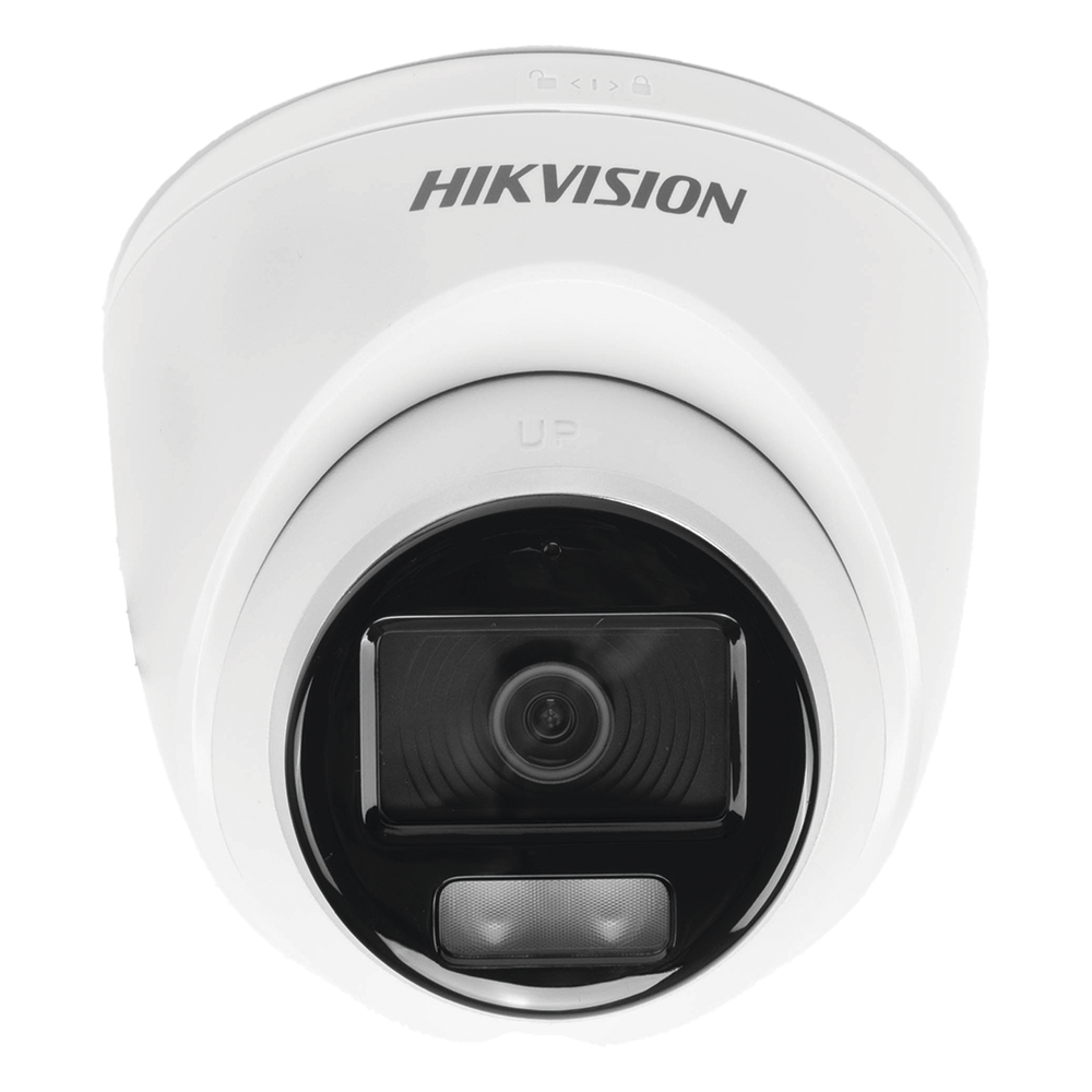 [ColorVu] Turret TURBOHD 3K (5 Megapixel) / Micrófono Integrado / Lente 3.6 mm / Imagen a Color 24/7 / 40 mts Luz Blanca / Exterior IP67 / dWDR / 4 Tecnologías