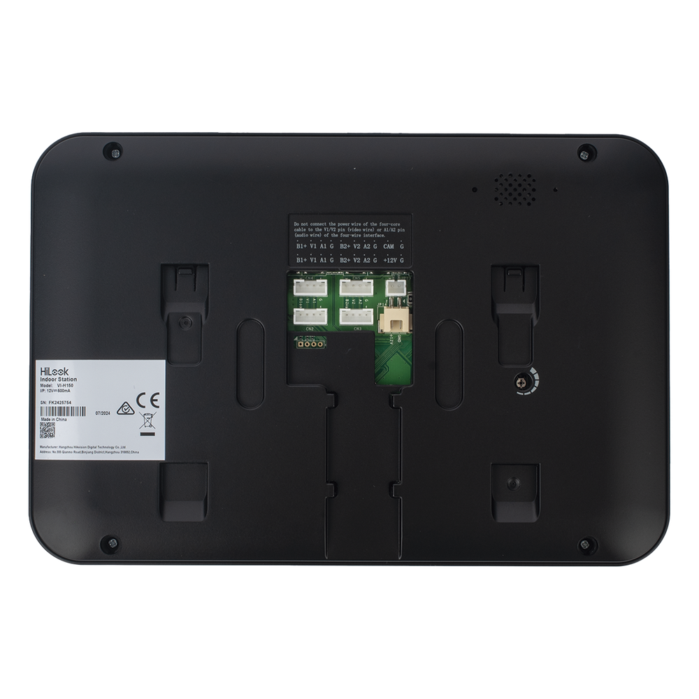 Kit de Videoportero Analógico con Pantalla LCD a Color de 7" / Frente de Calle para Exterior IP65 / Salida de Relevador