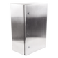 Gabinete de Acero Inoxidable IP66 Uso en Intemperie (400 x 600 x 250 mm) con Placa Interna Galvanizada.