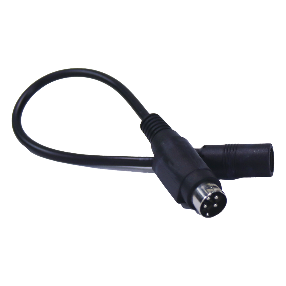 Adaptador Universal DC Hembra a Minidin 4 Pines Macho / Recomendado para DVR´s epcom / HIKVISION
