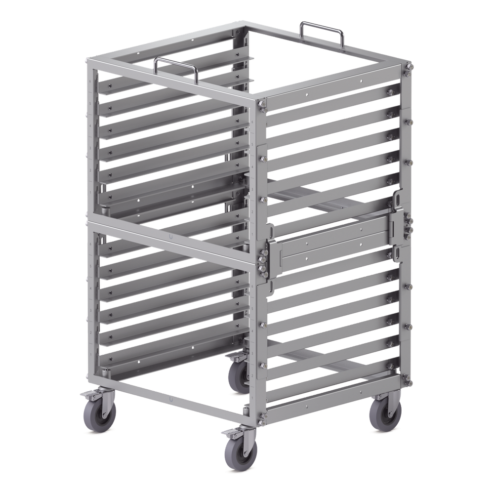 Kit de apilamiento/stack para unir 2 racks UniFi modelo U-RACK-6U-TL, para lograr un rack de 12 UR. No incluye los racks