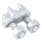 Nudo/ Perro/ Abrazadera Acero Forjado para Cable de 3/8", Galv. por Inmersión en Caliente.