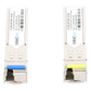 Transceptores Ópticos Industriales Bidireccionales SFP (Mini-Gbic) / Monomodo 1310 & 1550 nm / 1.25 Gbps / 1000BASE-BX / Conector LC/UPC Simplex / DDM / Hasta 5 km / 2 Piezas