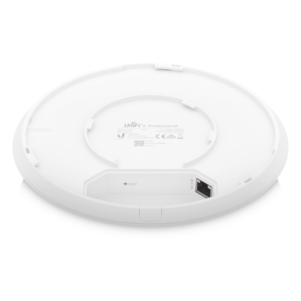 Access Point UniFi WiFi 6 Pro doble banda, para interior, hasta 5.3 Gbps, 5 GHz (MU-MIMO 4x4 y OFDMA) y 2.4 GHz (MIMO 2x2)