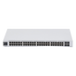 UniFi Switch USW-48-POE, Capa 2 de 48 puertos (32 puertos PoE 802.3af/at + 16 puertos Gigabit) + 4 puertos 1G SFP, 195W, pantalla informativa