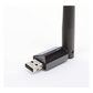 Adaptador  USB inalámbrico doble banda AC 600 Mbps, antena de alta ganancia.