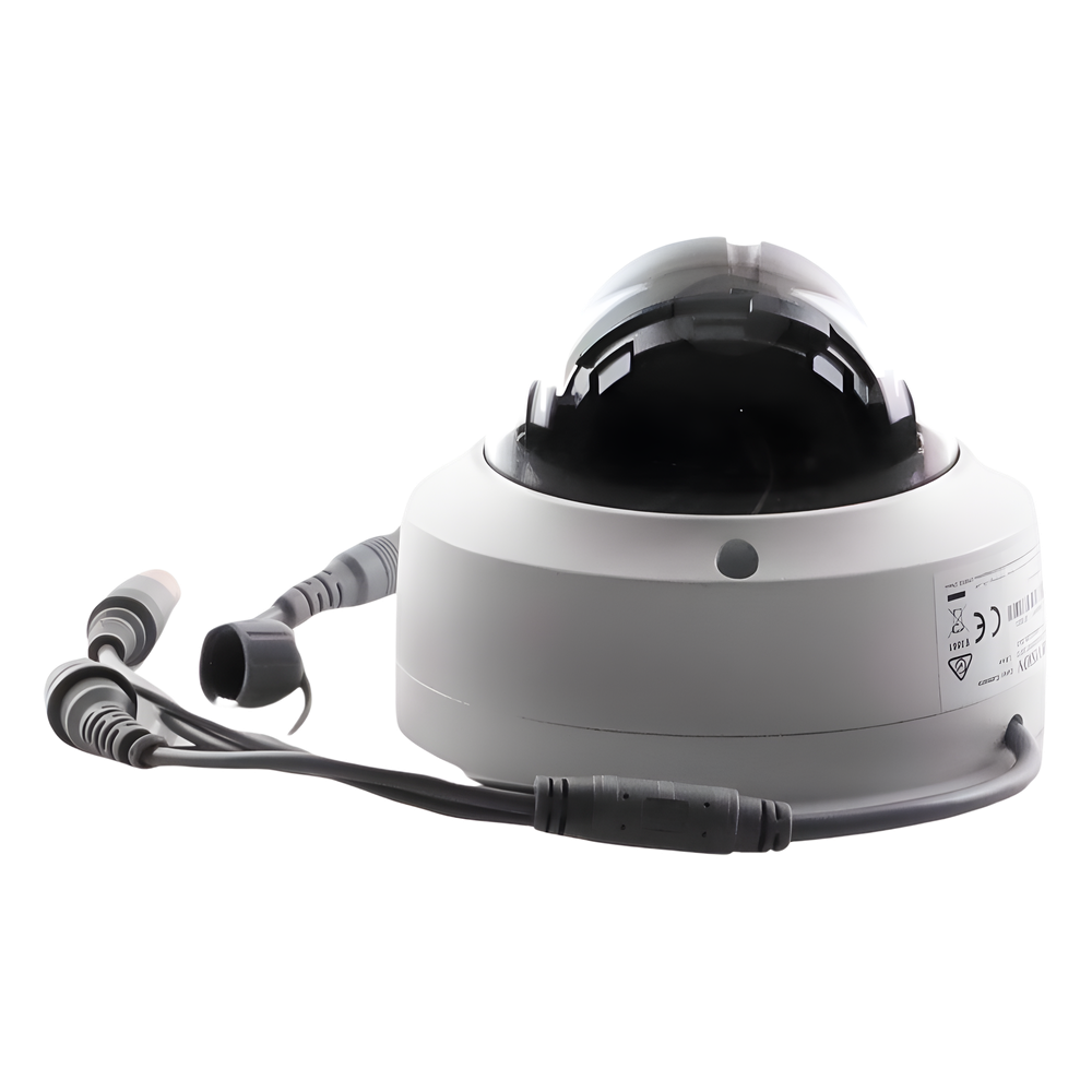 Domo TURBOHD 4K (8 Megapixel) / Gran Angular 102º / Lente 2.8 mm / Exterior IP67 / IK10 / IR EXIR 30 metros / TVI-AHD-CVI-CVBS / dWDR