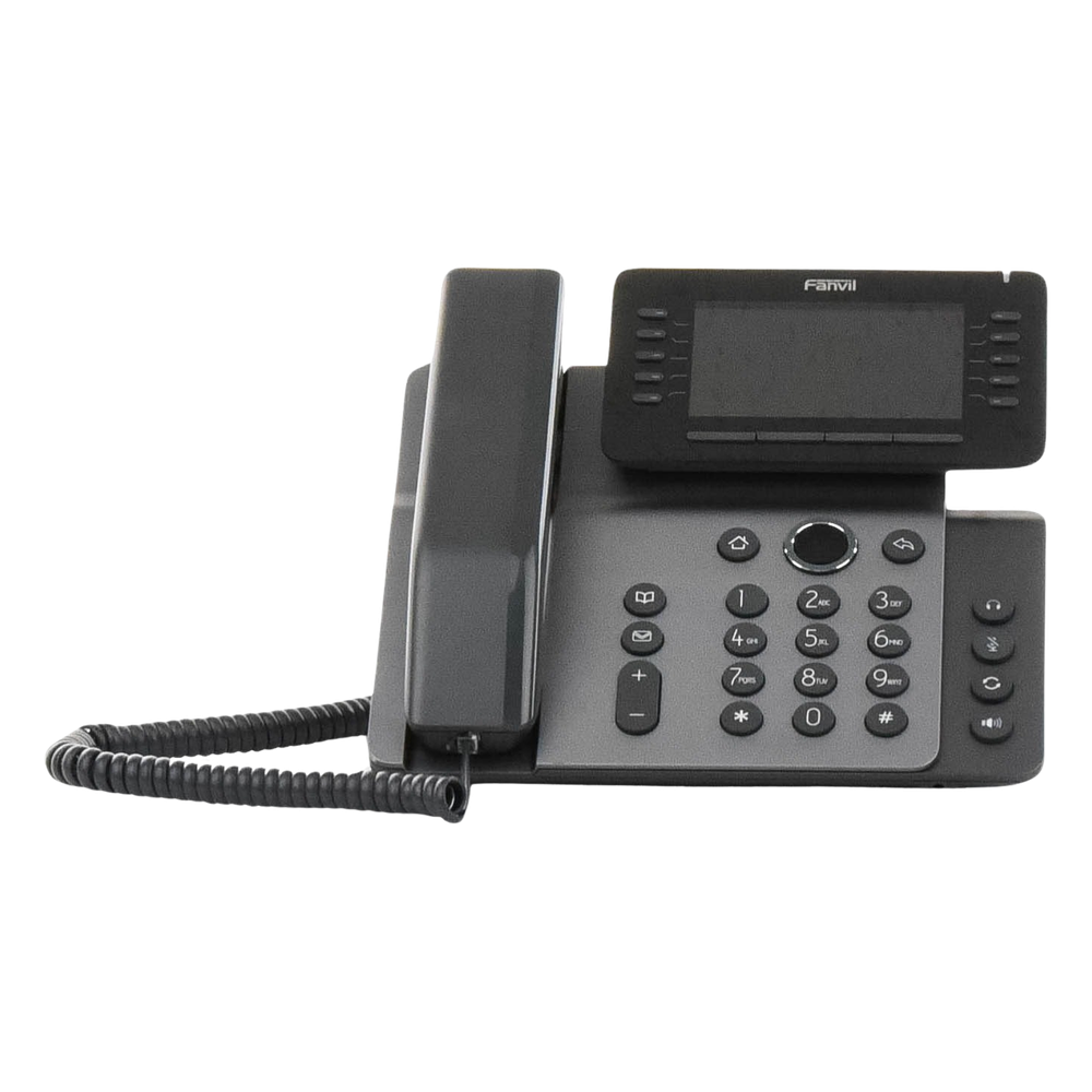 Teléfono IP Empresarial Esencial WiFi / Bluetooth, 20 líneas SIP, pantalla a color 4.3" ajustable, PoE, puertos Gigabit, conferencia local de 6 vías.