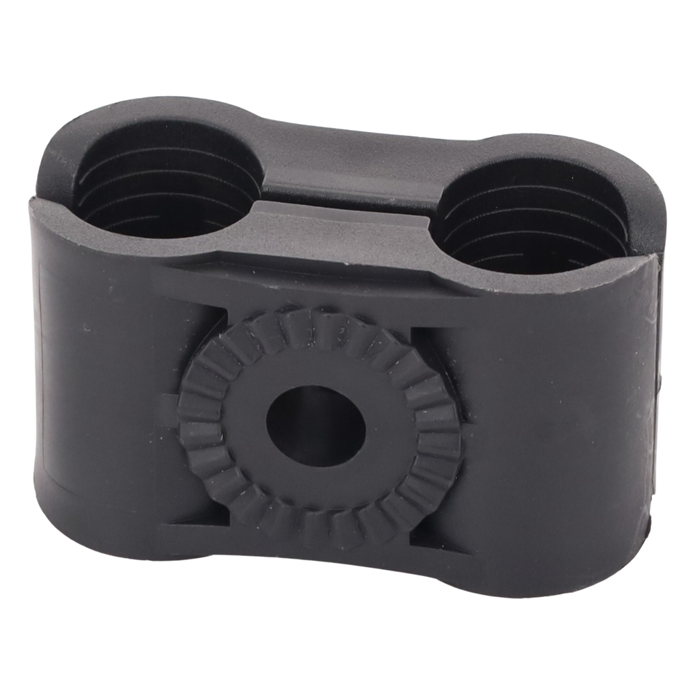 Paquete de 10 Sujetadores Plasticos Para Cable Coaxial de 5/8"