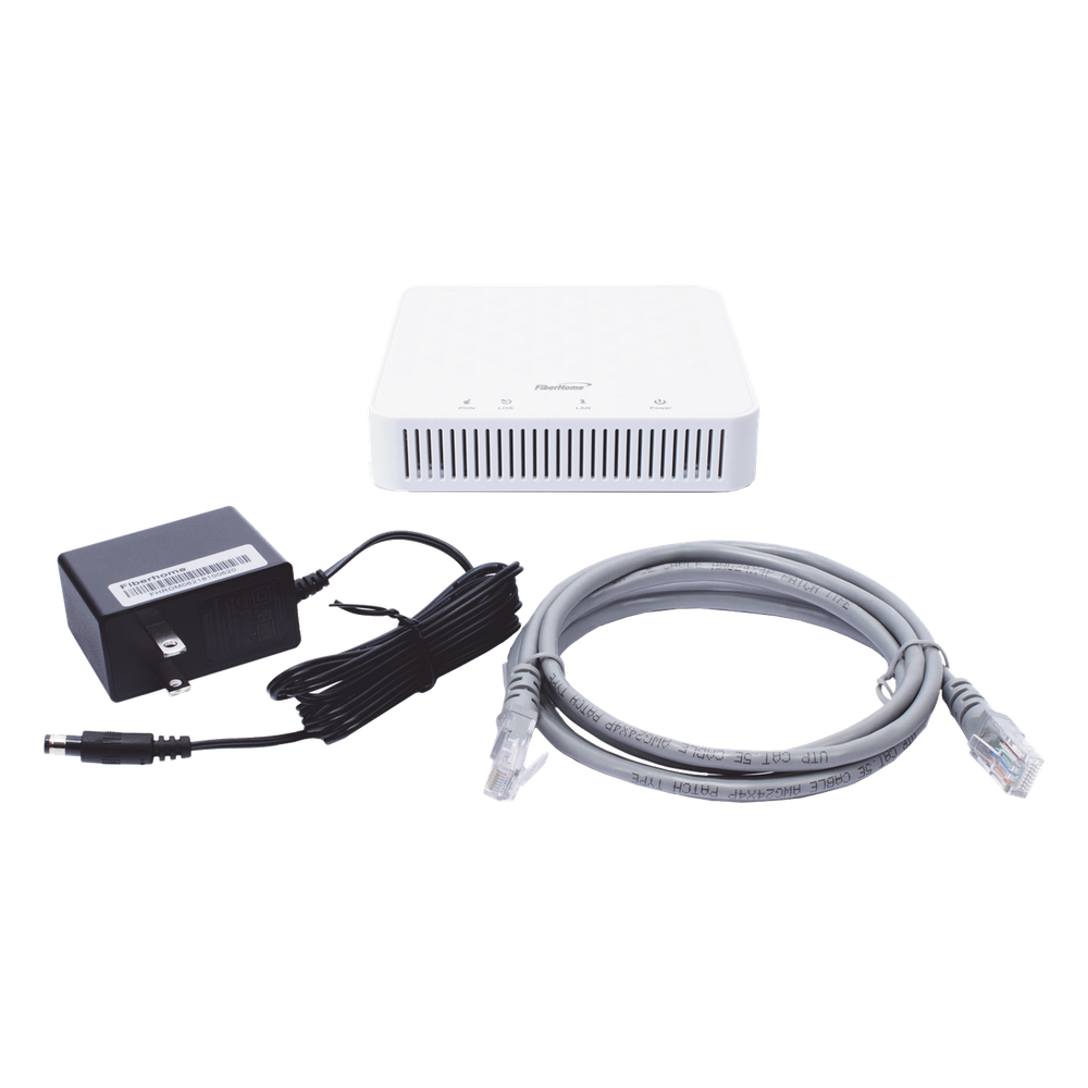 ONU BRIDGE GPON con 1 Puerto Gigabit Ethernet, Compatible con OLT´s de Terceros, Conector SC/UPC